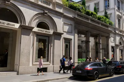 Il quadrilatero della moda di Milano