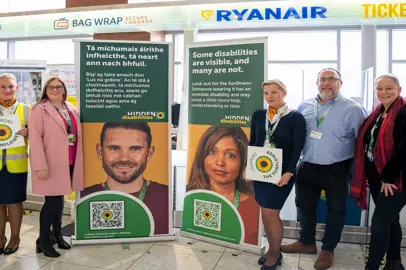 Ryanair lancia Hidden Disabilities Sunflower