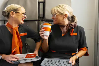 easyJet riduce i rifiuti a bordo con nuove soluzioni sostenibili