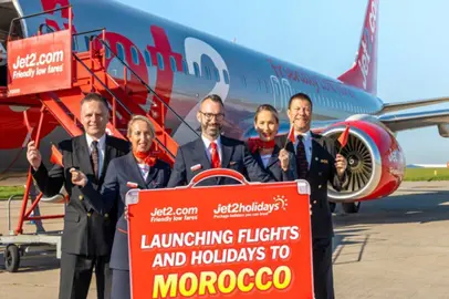 Con Jet2.com voli tutto l'anno dall'UK per Agadir e Marrakech