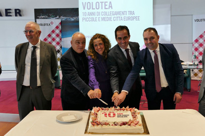 Volotea festeggia 10 anni in Italia