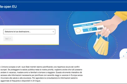 Re-open EU: al via una nuova piattaforma web della Commissione europea