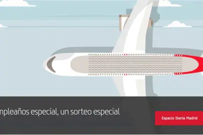 Per i suoi 97 anni Iberia lancia una lotteria