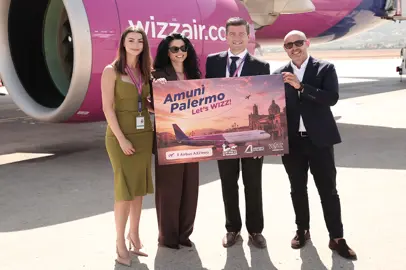 Wizz Air inaugura la base di Palermo con 18 rotte verso 13 Paesi