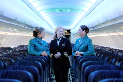 Aer Lingus lancia il nuovo sistema di illuminazione d'atmosfera a bordo