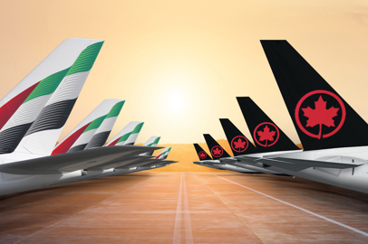Emirates dà il benvenuto ad Air Canada al Terminal 3 dell’Aeroporto di Dubai