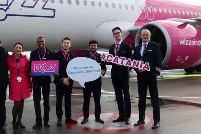 WIzz Air inaugura la nuova rotta Catania - Bruxelles