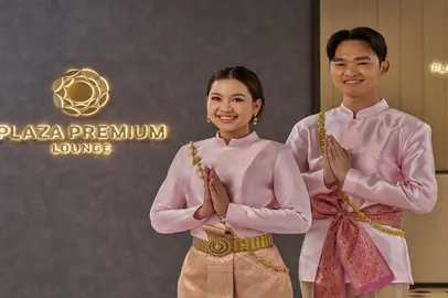 A Bangkok Suvarnabhumi aprono Plaza Premium First e Plaza Premium Lounge