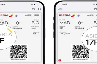 La carta d'imbarco di Iberia si aggiorna in tempo reale