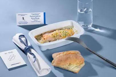 Menu stellati in Premium Economy con Air France