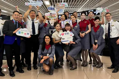 L'aeroporto Fiumicino celebra 30 anni di China Airlines in Italia