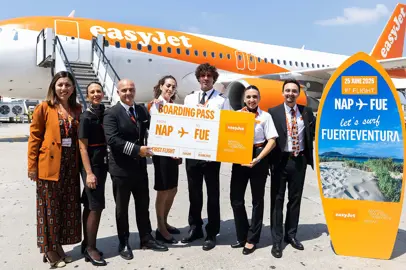 easyJet lancia il nuovo volo diretto Napoli-Fuerteventura