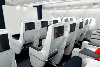 Nuove cabine di Air France