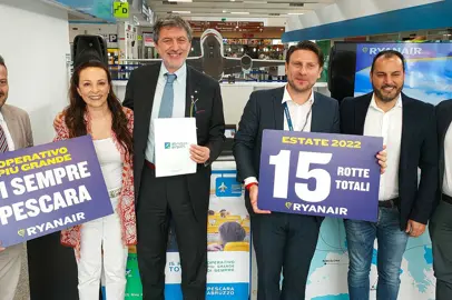 L'operativo di Ryanair da Pescara per l'estate 2022