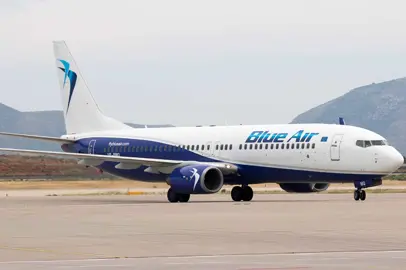 Blue Air riduce l'orario dei voli per Gennaio - Febbraio