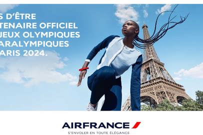 Air France partner ufficiale dei Giochi Olimpici e Paralimpici di Parigi 2024