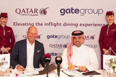Nuova ristorazione a bordo di Qatar Airways