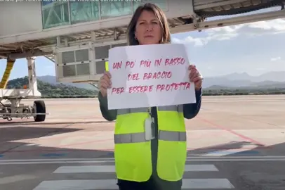 Gli aeroporti di Alghero e Olbia si tingono di rosso