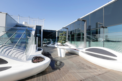 “Open Air Deck”. Nuova terrazza all'aeroporto di Francoforte