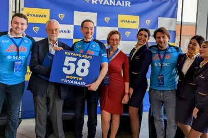 L'operativo estivo 2023 di Ryanair da Napoli