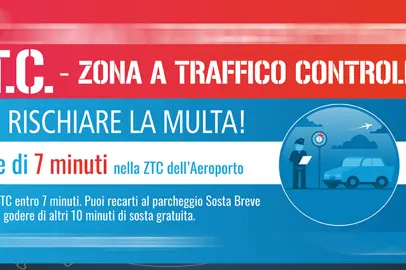 Nuova area ZTC all'aeroporto di Venezia