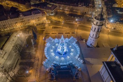 La magia delle festività natalizie a Vilnius