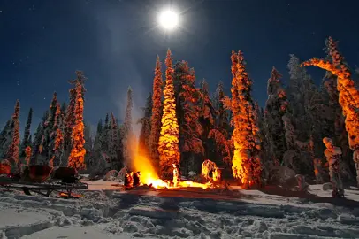 Vacanze invernali nel cuore della Lapponia