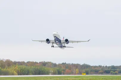 L'Airbus 220-100 di Delta Air Lines