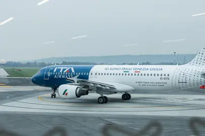 L' A320 “Io Sono Friuli Venezia Giulia”