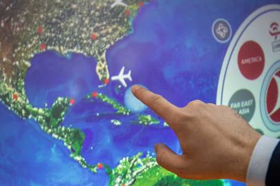 Turkish Airlines presenta il Flight Tracker Digital Globe