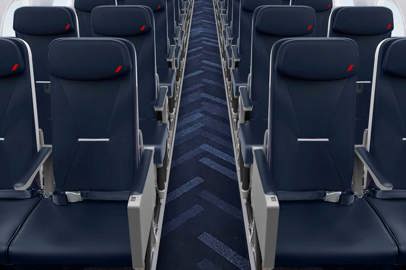 Le nuove cabine sugli Embraer 190 di Air France