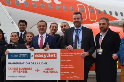 easyjet inaugura due nuove rotte per Lourdes e Cipro