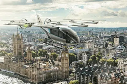 Eve mostra per la prima volta la sua cabina eVTOL al Farnborough Airshow