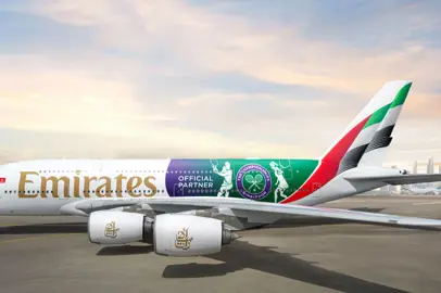 Emirates porta lo spirito di Wimbledon a bordo
