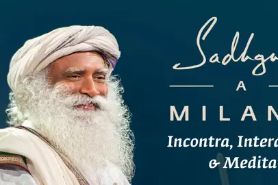 Sadhguru a Milano