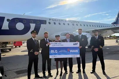 Debutta il volo Bologna-Varsavia di LOT