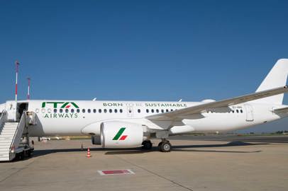 Il nuovo Airbus A220 di ITA Airways