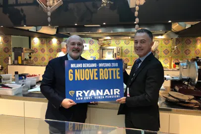 Ryanair nuove rotte da Milano Bergamo