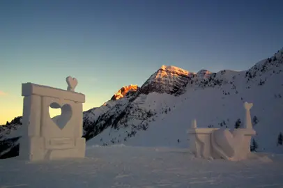 Apre la pista degli innamorati, il tracciato più romantico delle Dolomiti