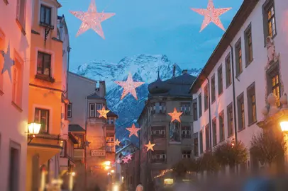 Natale a Hall Wattens in Austria, nel cuore delle Alpi tirolesi