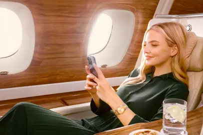 Emirates porta Starlink sull’A380