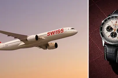 Swiss e Breitling lanciano la nuova Navitimer dedicata all’Airbus A350