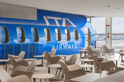 La Runway Lounge di ITA Airways a Milano Linate