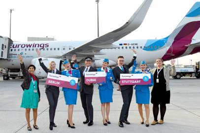Da Berlino e Stoccarda a Dubai con Eurowings