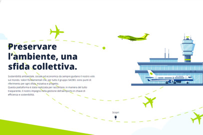 L'Aeroporto di Milano Bergamo punta sulla sostenibilità