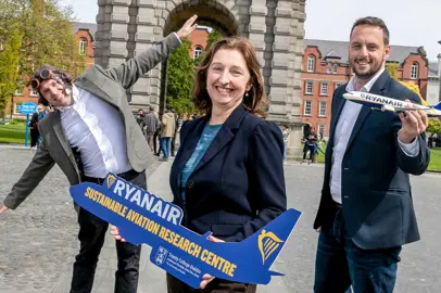 Ryanair estende la partnership con il Trinity College fino al 2030