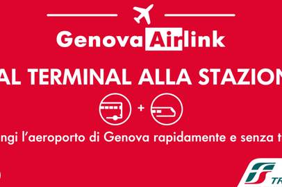 Genova Airlink: il nuovo servizio integrato Aeroporto di Genova e Trenitalia