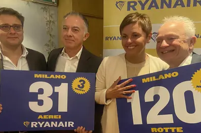 L'operativo Ryanair a Milan Bergamo Airport per l'inverno