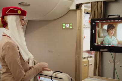 Emirates: dietro le quinte delle riprese con Penelope Cruz