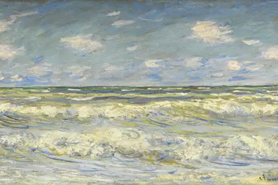 Monet e le scogliere di Étretat in mostra a Francoforte